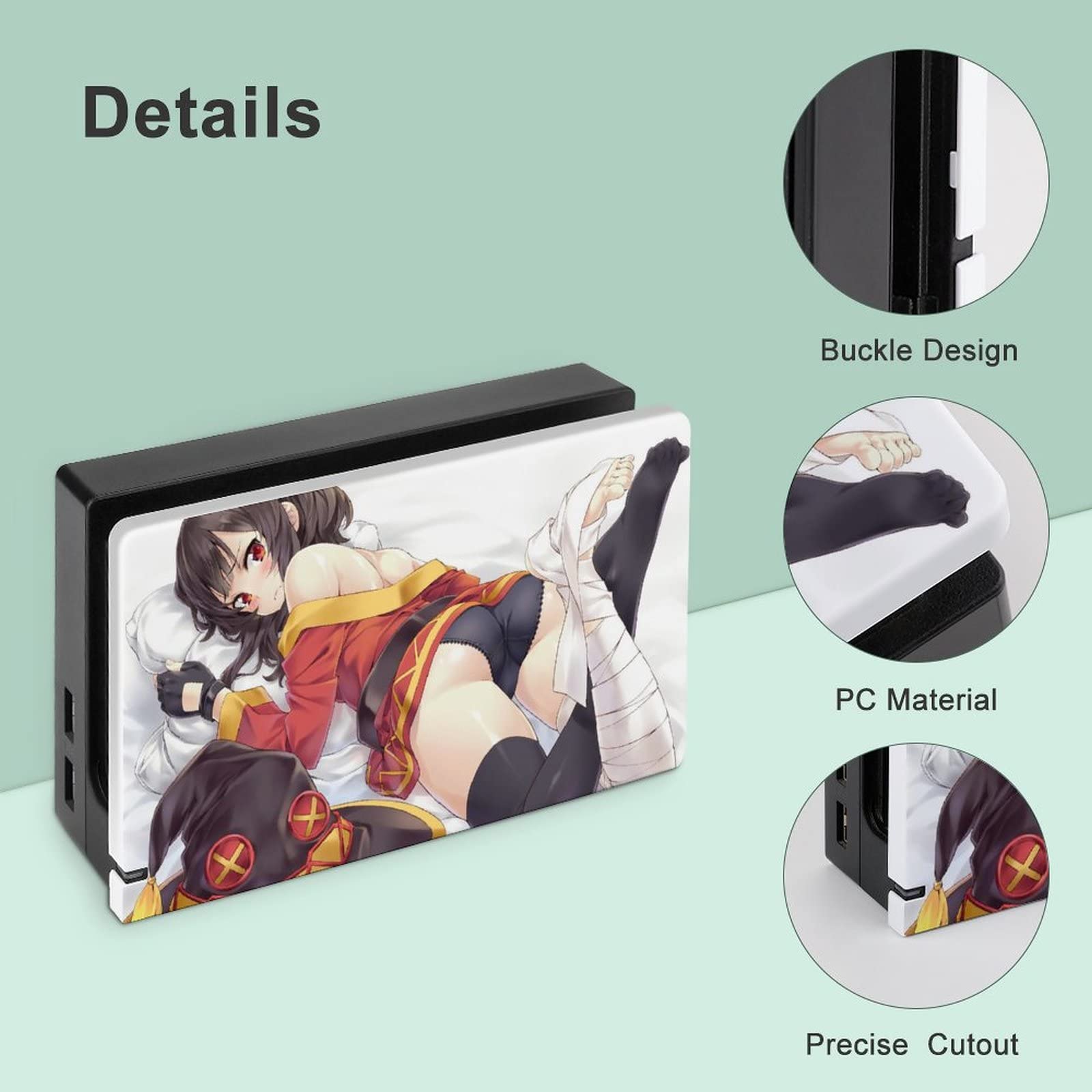 Nintendo Switch - めぐみ Amazon.co.jp: Switchドックカバー めぐみん この素晴らしい世界